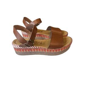 Women's Blowfish Brown Multi Sandals Size 10